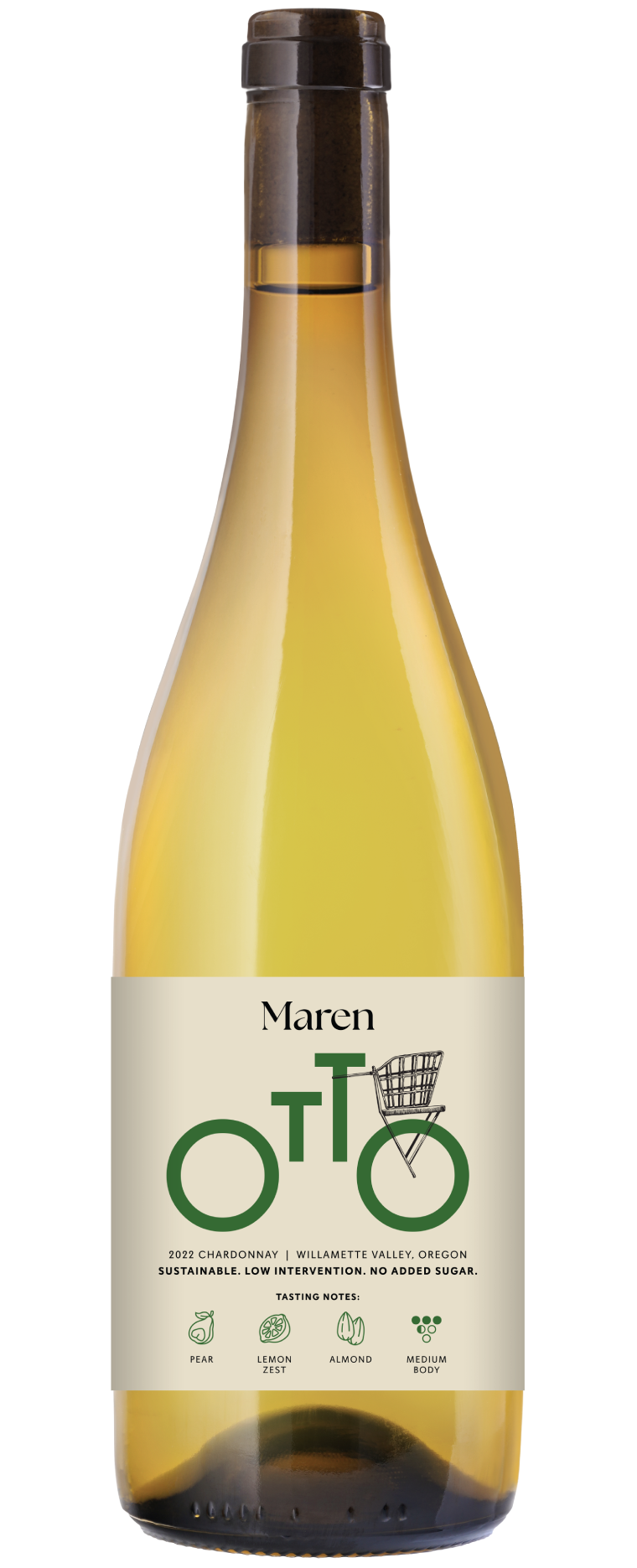 Maren Otto Chardonnay bottle shot